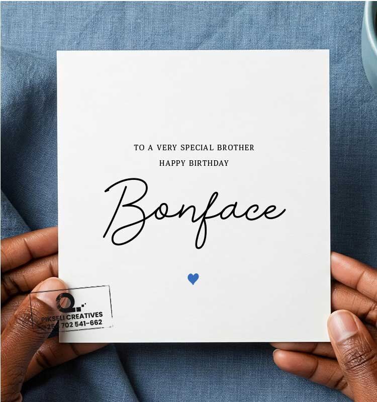 To a Special Brother Happy Birthday Greeting Card - Bonface - Image 1