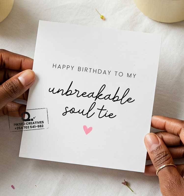 Unbreakable Best Friend Happy Birthday Card - Image 1