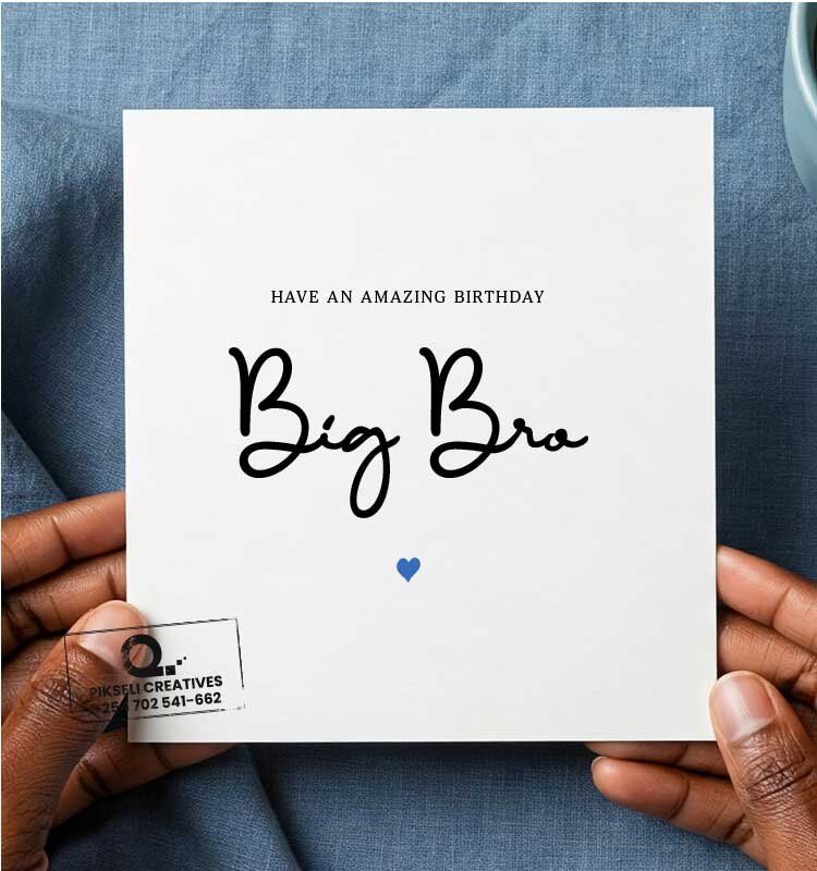 Amazing Big Brother Happy Birthday Greeting Card - Image 1