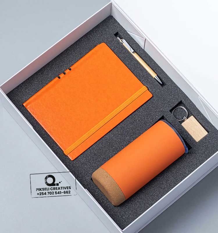 Custom Branded 4 in 1 Flexy Set Orange - Image 1