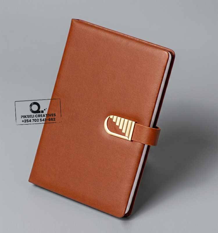 Custom Branded Gold Bar Notebook - Image 1