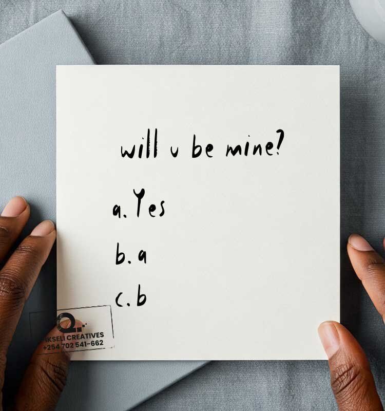 Will-you-be-mine-Thinling-of-you-Greeting-Card - Image 1