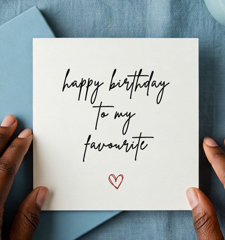 Cute Birthday Greeting Card - Image 1