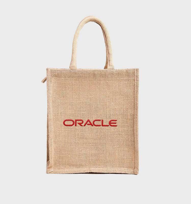 A4 Branded Jute Bags – Eco-Friendly (Min 50pcs) - Image 1