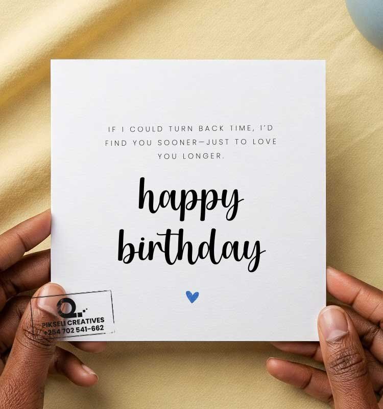 Cute Husband Poem Greeting Card - Image 1