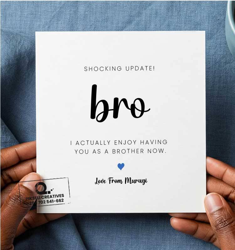 Murugi to Brother Happy Birthday Greeting Card - Image 1