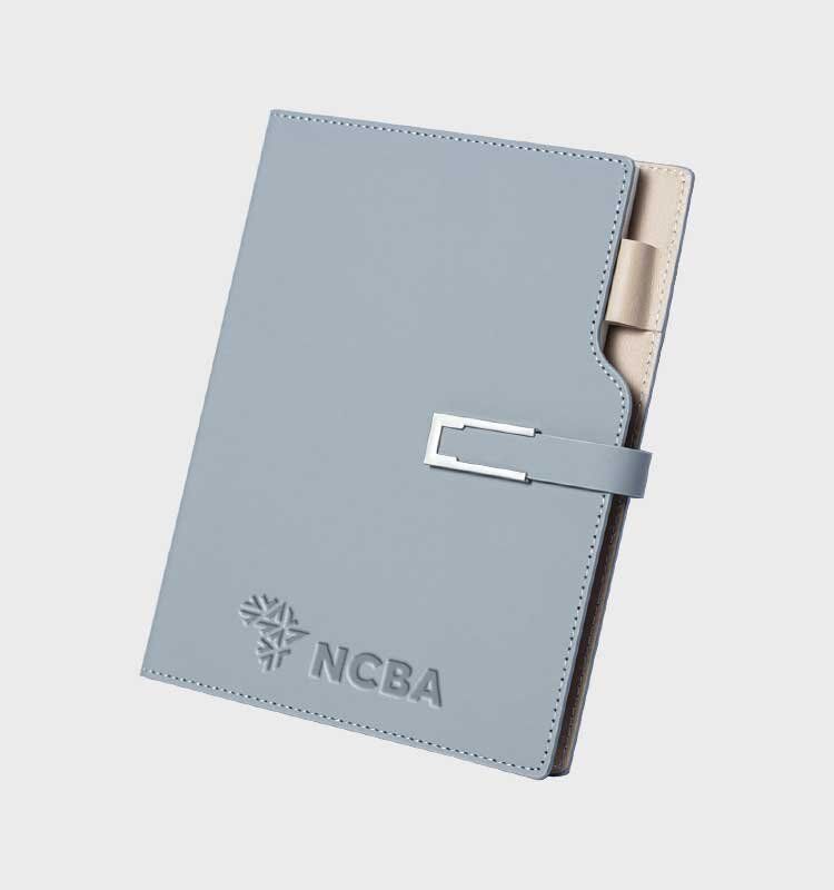 Branded Executive A5-Curved Notebook - Image 1