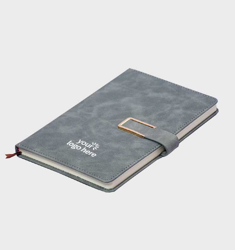 Branded A5 U Buckle Notebook - Image 1