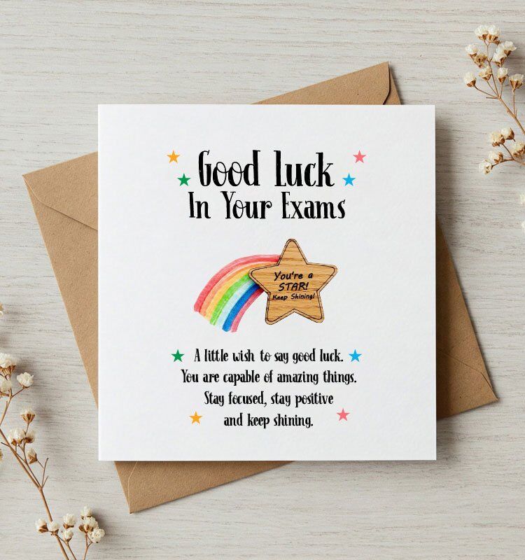 Good Luck in your Exam Success Greeting Card - Image 1